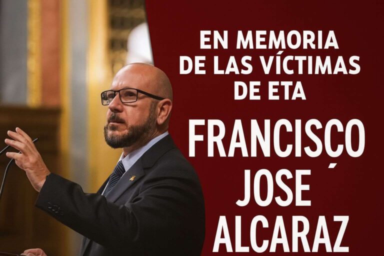 Francisco José Alcaraz: “España necesita un reconocimiento permanente a las víctimas de ETA”