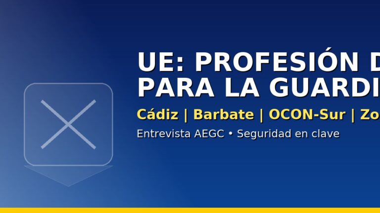 La UE pide “profesión de alto riesgo” para la Guardia Civil: claves de la visita a Cádiz y qué cambia tras el informe del Comité de Peticiones