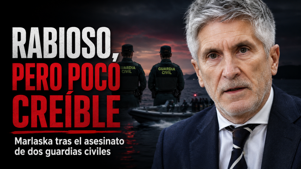 Fernando Grande-Marlaska durante un acto de la Guardia Civil, en un artículo de opinión sobre su gestión al frente del Ministerio del Interior.