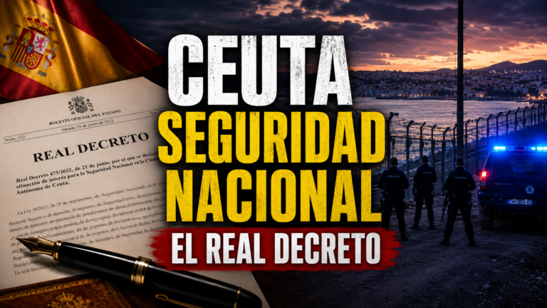 Real Decreto 681/2026 sobre la situación de interés para la Seguridad Nacional en Ceuta